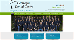 Desktop Screenshot of cataraquidental.com